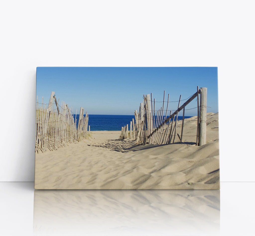 Seascape Beach Sand Dunes Landscape Wall Art