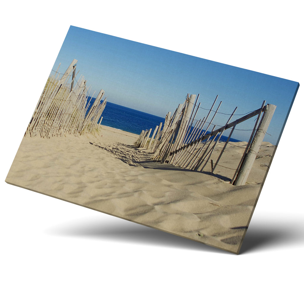 Seascape Beach Sand Dunes Landscape Wall Art