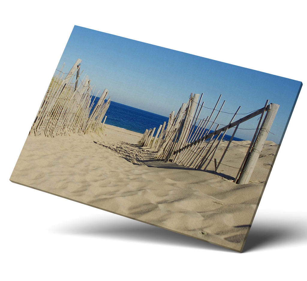 Seascape Beach Sand Dunes Landscape Wall Art