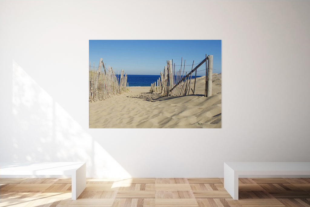 Seascape Beach Sand Dunes Landscape Wall Art